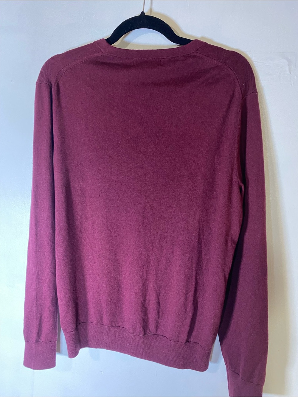 Banana Republic Silk Cashmere Sweater V Neck Quiet Money Capsule Basic NWT - Picture 6 of 7